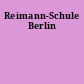 Reimann-Schule Berlin