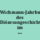 Wichmann-Jahrbuch des Diözesangeschichtsvereins im Bistum Berlin