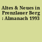 Altes & Neues in Prenzlauer Berg : Almanach 1993