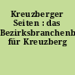 Kreuzberger Seiten : das Bezirksbranchenbuch für Kreuzberg