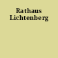 Rathaus Lichtenberg