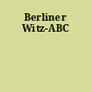 Berliner Witz-ABC