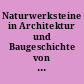 Naturwerksteine in Architektur und Baugeschichte von Berlin : gesteinskundliche Stadtbummel zwichen Alexanderplatz und Großem Stern