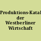 Produktions-Katalog der Westberliner Wirtschaft