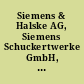 Siemens & Halske AG, Siemens Schuckertwerke GmbH, Deutschland und Österreich-Ungarn : im Jahre 1914