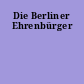 Die Berliner Ehrenbürger