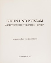 Berlin und Potsdam : Architekturphotographien 1872-1875