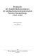 Protokolle des Landesblockausschusses der antifaschistisch-demokratischen Parteien Brandenburgs 1945-1950