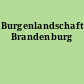 Burgenlandschaft Brandenburg