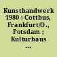 Kunsthandwerk 1980 : Cottbus, Frankfurt/O., Potsdam ; Kulturhaus "Hans Marchwitza" Potsdam, Ausstellungspavillon auf der Freundschaftsimsel Oktober 1980