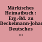 Märkisches Heimatbuch : Erg.-Bd. zu Deckelmann-Johannesson Deutsches Lesebuch für höhere Schulen