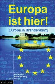 Europa ist hier! : Europa in Brandenburg