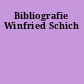 Bibliografie Winfried Schich