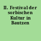 II. Festival der sorbischen Kultur in Bautzen