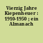 Vierzig Jahre Kiepenheuer : 1910-1950 ; ein Almanach