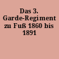 Das 3. Garde-Regiment zu Fuß 1860 bis 1891