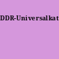DDR-Universalkataog
