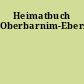 Heimatbuch Oberbarnim-Eberswalde