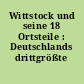 Wittstock und seine 18 Ortsteile : Deutschlands drittgrößte Stadt