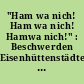 "Ham wa nich! Ham wa nich! Hamwa nich!" : Beschwerden Eisenhüttenstädter und Gubener Bürger aus der DDR-Endzeit