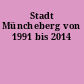 Stadt Müncheberg von 1991 bis 2014