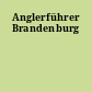 Anglerführer Brandenburg