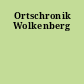 Ortschronik Wolkenberg