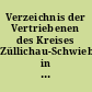 Verzeichnis der Vertriebenen des Kreises Züllichau-Schwiebus in der Bundesrepublik Deutschland und in West-Berlin nach dem Stande vom 1. September 1969