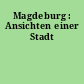 Magdeburg : Ansichten einer Stadt