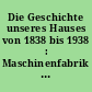 Die Geschichte unseres Hauses von 1838 bis 1938 : Maschinenfabrik Buckau R. Wolf Aktiengesellschaft Magdeburg