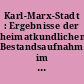 Karl-Marx-Stadt : Ergebnisse der heimatkundlichen Bestandsaufnahme im Gebiet von Karl-Marx-Stadt