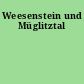 Weesenstein und Müglitztal