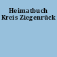 Heimatbuch Kreis Ziegenrück