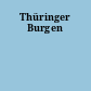 Thüringer Burgen