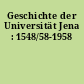 Geschichte der Universität Jena : 1548/58-1958