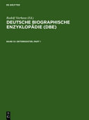 Deutsche Biographische Enzyklopädie