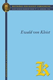 Ewald von Kleist : zum 250. Todestag