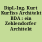 Dipl.-Ing. Kurt Kurfiss Architekt BDA : ein Zehlendorfer Architekt
