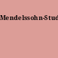Mendelssohn-Studien