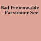 Bad Freienwalde - Parsteiner See