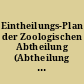Eintheilungs-Plan der Zoologischen Abtheilung (Abtheilung A III. des Gesamtplans). Vögel