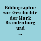 Bibliographie zur Geschichte der Mark Brandenburg und der Stadt Berlin : 1941-1956