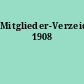 Mitglieder-Verzeichnis 1908