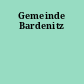 Gemeinde Bardenitz