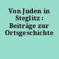 Von Juden in Steglitz : Beiträge zur Ortsgeschichte