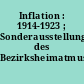 Inflation : 1914-1923 ; Sonderausstellung des Bezirksheimatmuseums Potsdam