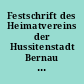Festschrift des Heimatvereins der Hussitenstadt Bernau e.V. anläßlich der Hussitenfestspiele 1999