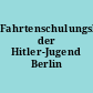 Fahrtenschulungsbrief der Hitler-Jugend Berlin