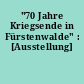 "70 Jahre Kriegsende in Fürstenwalde" : [Ausstellung]