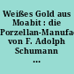 Weißes Gold aus Moabit : die Porzellan-Manufactur von F. Adolph Schumann ; [Ausstellung des Heimatmuseums Tiergarten in der Alten Meierei]
